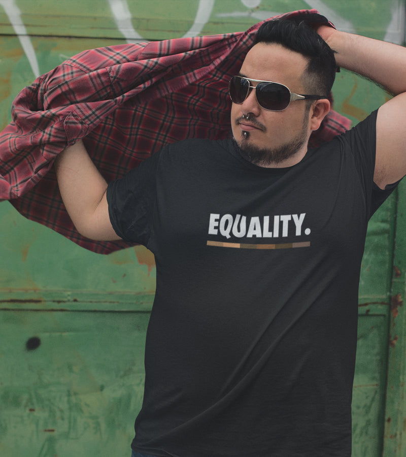 "Equality" - black unisex t-shirt