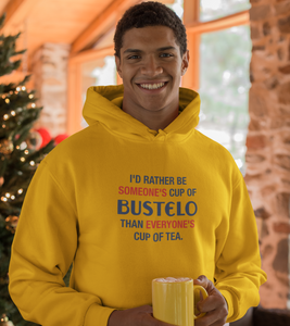 "Someone's Cup..." - yellow unisex hoodie